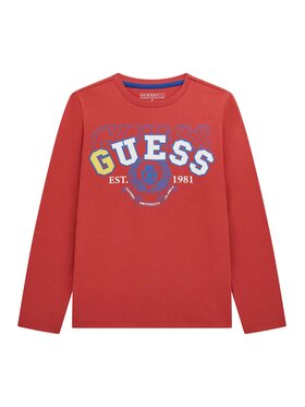Guess Kids Guess Kids T-Shirt 170865 Czerwony Classic Fit