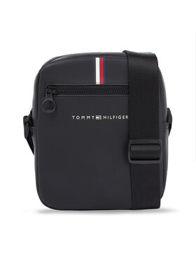 Tommy Hilfiger Tommy Hilfiger Sacoche Th Essential Pique Mini Reporter AM0AM11544 Noir
