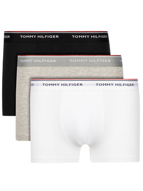 Tommy Hilfiger Tommy Hilfiger Комплект 3 чифта боксерки 3P Trunk 1U87903842 Цветен