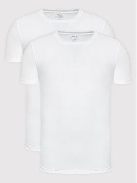 Polo Ralph Lauren Polo Ralph Lauren 2-dielna súprava tričiek Core Replen 714835960002 Biela Slim Fit