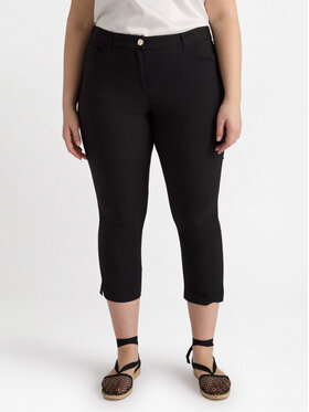 Fiorella Rubino Fiorella Rubino Spodnie materiałowe P155L002143N033 Czarny Regular Fit