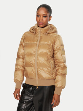 Piumino marrone donna top