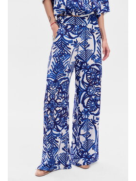 blue shadow blue shadow Spodnie damskie Rini Niebieski Regular Fit
