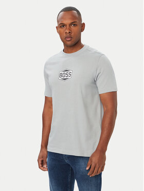 BOSS BOSS Mikina Wetalk 50509314 Svetlosivá Regular Fit