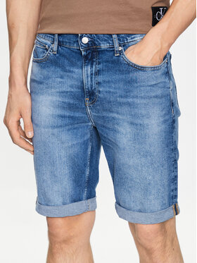 Calvin Klein Jeans Calvin Klein Jeans Pantaloncini di jeans J30J322784 Blu Slim Fit