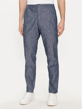 United Colors Of Benetton United Colors Of Benetton Chino-püksid 4WV1UE02F Tumesinine Slim Fit