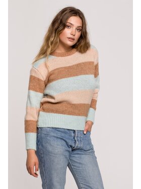 BeWear BeWear Sveter bk071 Žltá Baggy Fit
