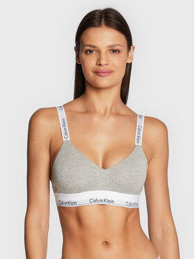Calvin Klein Underwear Calvin Klein Underwear Podprsenka bez kostic 000QF7059E Šedá