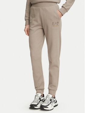 EA7 Emporio Armani EA7 Emporio Armani Teplákové kalhoty 7W000538 AF15831 U6100 Béžová Regular Fit