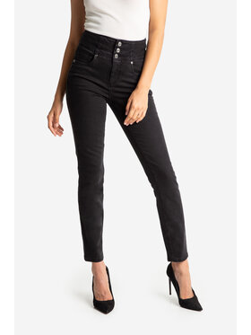 RJ Rocks Jeans RJ Rocks Jeans Jeansy Vicki Czarny Slim Fit