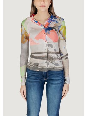 Desigual Desigual Μπλουζάκι TS_MACHENSZIE Ροζ Long Fit