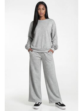 FIGL FIGL Tepláková súprava M1316 Sivá Straight Fit