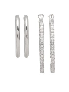 Jenny Fairy Jenny Fairy Set de boucles d'oreilles 2 paires 1W9-004-AW23 Argent