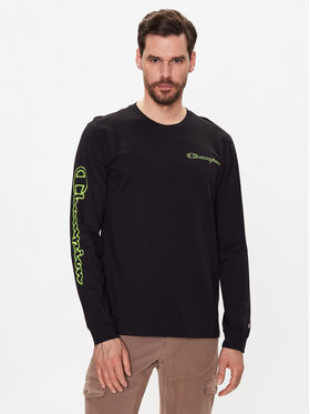 Champion Champion Longsleeve 218485 Czarny Regular Fit