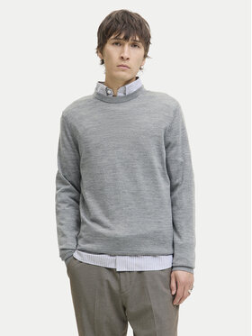 Jack&Jones Jack&Jones Džemper Merino 12216817 Siva Regular Fit