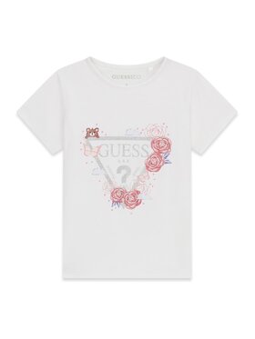 Guess Kids Guess Kids T-Shirt 183880 Biały Classic Fit