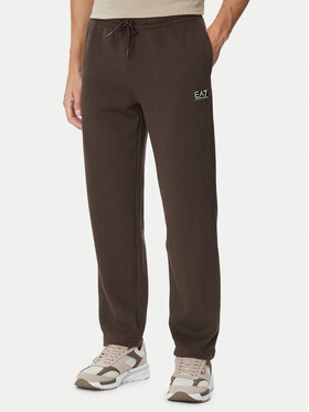 EA7 Emporio Armani EA7 Emporio Armani Spodnie dresowe 7M002235 AF21822 U6027 Brązowy ciemny Regular Fit