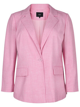 Zizzi Zizzi Pintsak M90007A Roosa Regular Fit