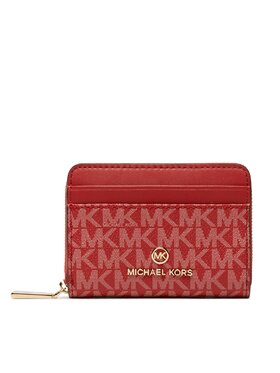 MICHAEL Michael Kors MICHAEL Michael Kors Малък дамски портфейл Jet Set Charm 34H1GT9Z1B Червен