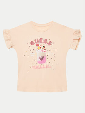 Guess Guess T-Shirt K5GI02 K6YW4 Ροζ Regular Fit