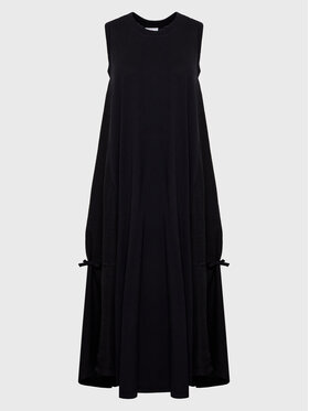 Deha Deha Ежедневна рокля D83224 Черен Relaxed Fit