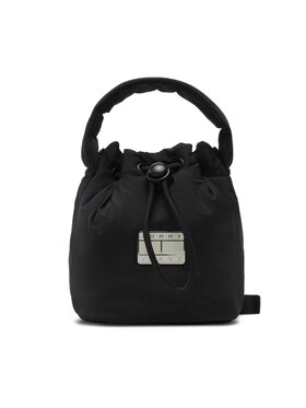Tommy Jeans Tommy Jeans Geantă Tjw Hype Conscious Bucket Bag AW0AW14142 Negru