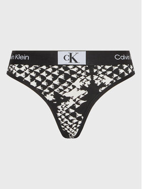 Calvin Klein Underwear Calvin Klein Underwear Kalhotky string 000QF7221E Černá