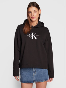 Calvin Klein Jeans Calvin Klein Jeans Mikina J20J220427 Černá Oversize