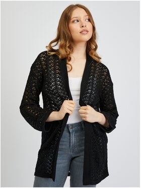 Orsay Orsay Kardigan 505502660000__XS Czarny Regular Fit