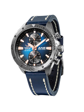 Vostok Europe Vostok Europe Zegarek 6S11/320A675 Srebrny