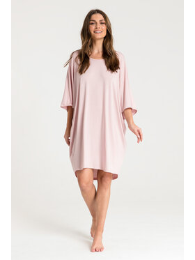 LaLupa LaLupa Nočná košeľa LA071 Ružová Comfortable Fit