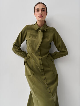 TATUUM TATUUM Sukienka codzienna BOLIA Zielony Flare Fit