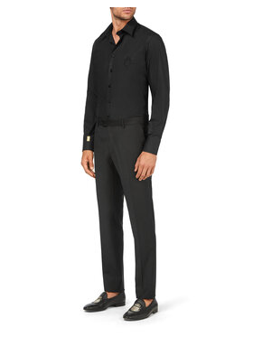Billionaire Billionaire Koszula 1857 Czarny Regular Fit