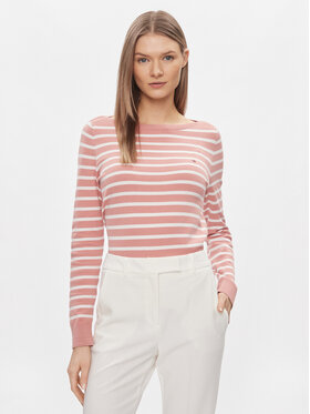 Tommy Hilfiger Tommy Hilfiger Pullover WW0WW40099 Rosa Regular Fit