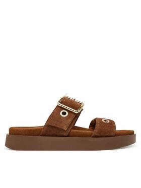 Inuikii Inuikii Чехли Tilda Buckle 1004.003.0631 Тъмнокафяв