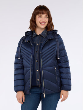 Fiorella Rubino Fiorella Rubino Kurtka puchowa F431T001332N034 Niebieski Regular Fit