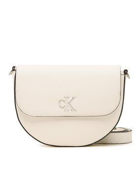 Calvin Klein Jeans Calvin Klein Jeans Borsetta Minimal Monogram Saddle22 K60K610842 Bianco
