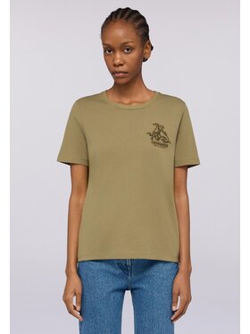 Trussardi Trussardi T-Shirt G1156000197N025 Zielony Regular Fit