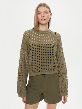 JDY JDY Džemper Ronda 15317229 Zelena Regular Fit