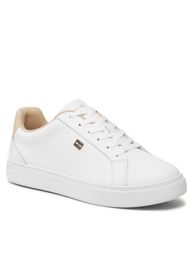 Tommy Hilfiger Tommy Hilfiger Сникърси Essential Court Sneaker FW0FW07686 Бял