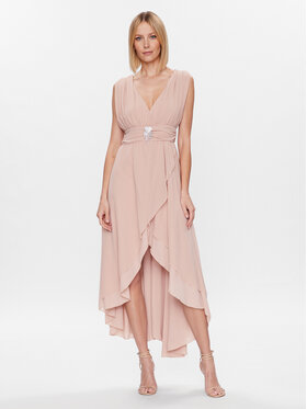 ViCOLO ViCOLO Koktélruha TE0064 Bézs Regular Fit