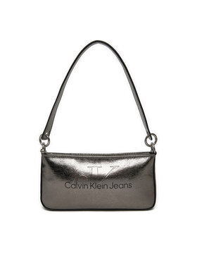 Calvin Klein Jeans Calvin Klein Jeans Torbica Sculpted Shoulder K60K612732 Srebrna