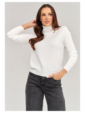 Makadamia Makadamia Golf C106 Biały Loose Fit