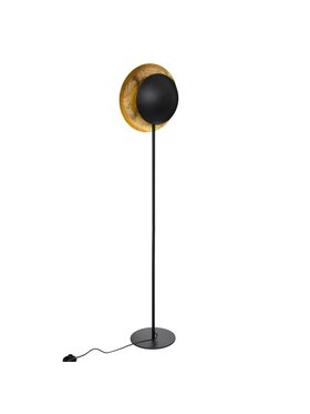 MIAhome MIAhome Lampa podłogowa Pavimentum Czarny