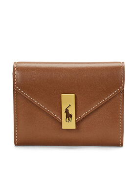 Polo Ralph Lauren Polo Ralph Lauren Malá dámska peňaženka 427886734008 Hnedá