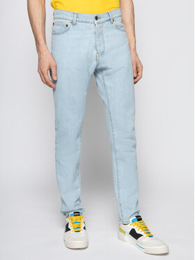 MSGM MSGM Jeansy Regular Fit 2840MP83L 207070 Blu Regular Fit