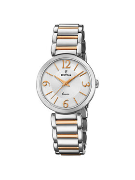 Festina Festina Zegarek F20213-2 Różowe złoto