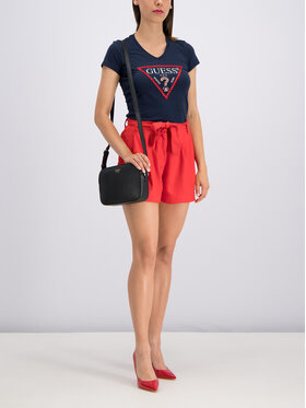 Guess Guess T-krekls W93I56J A900 Tumši zils Slim Fit