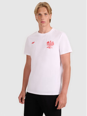4F 4F T-Shirt NOS Biały Regular Fit