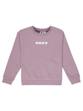 Roxy Roxy Μπλούζα Surf Feeling Brushed ERGFT04026 Μωβ Relaxed Fit